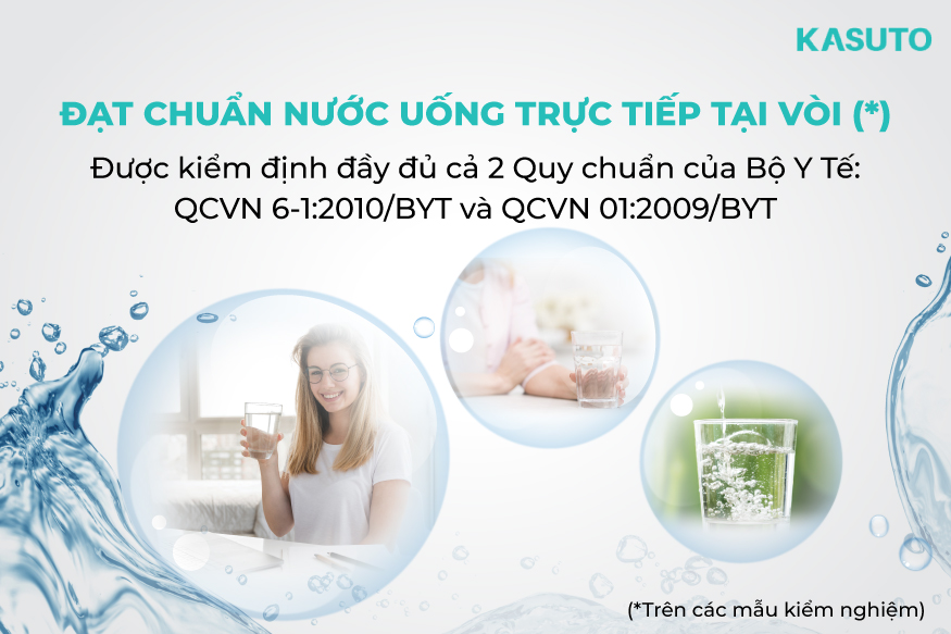 Máy lọc nước RO để gầm không vỏ tủ Daikiosan đạt chuẩn nước uống trực tiếp